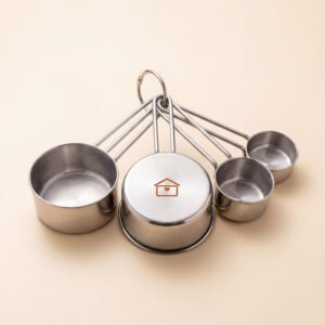 Stainless Measuring Cup Set, 5-Piece