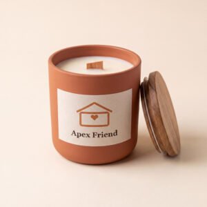 Soy Candle, Amber & Cedar