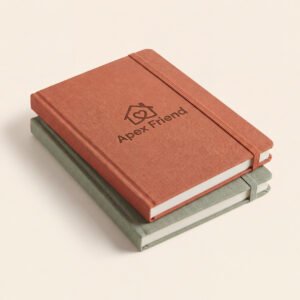 Linen Hardcover Notebook Set, 2-Pack
